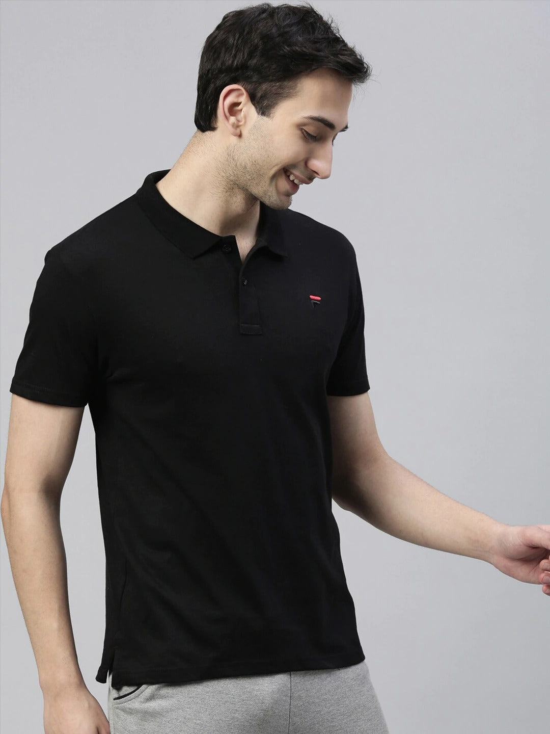 Fila Peacoat Tern Men's Logo Polo