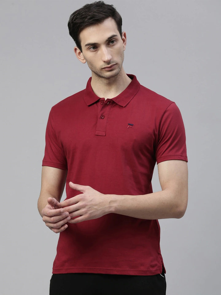 Fila Peacoat Tern Men's Logo Polo