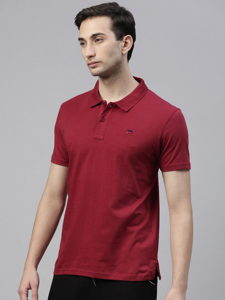 Fila Peacoat Tern Men's Logo Polo