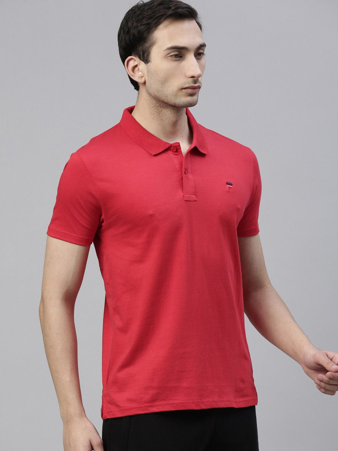 Fila Peacoat Tern Men's Logo Polo