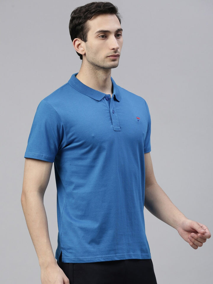 Fila Peacoat Tern Men's Logo Polo