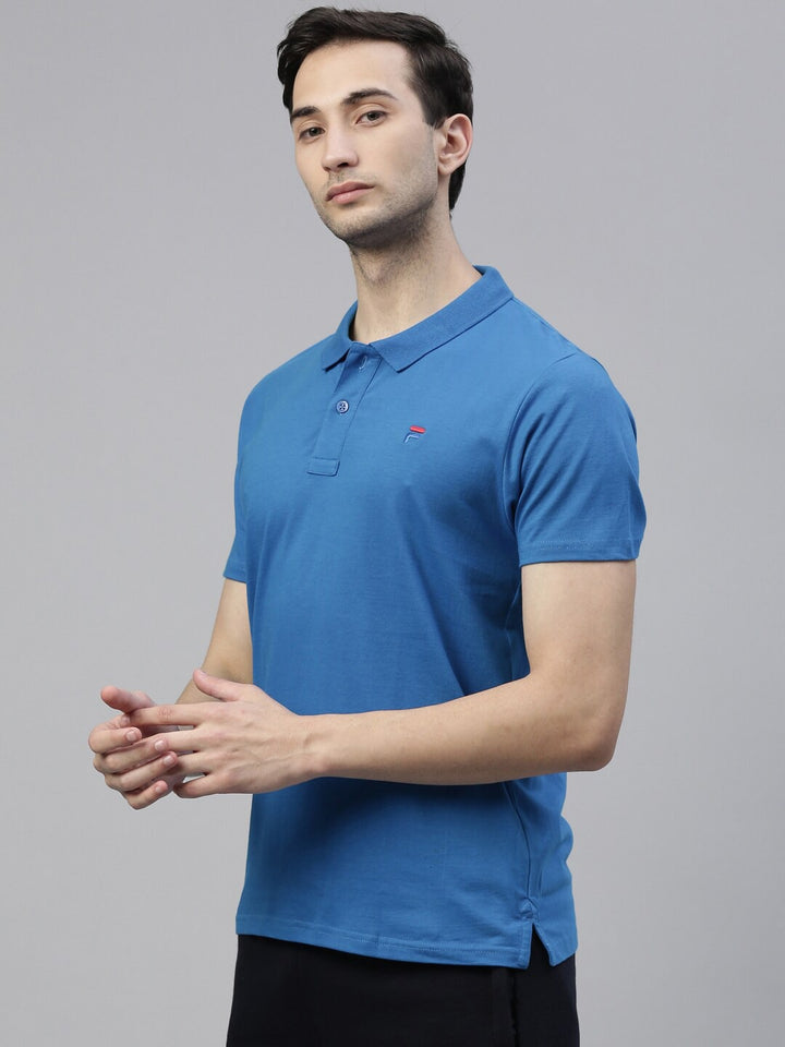 Fila Peacoat Tern Men's Logo Polo