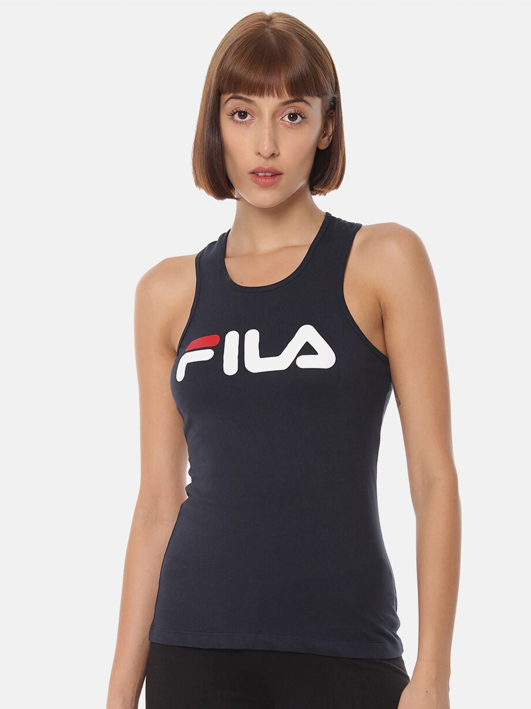 Fila Peacoat Daisy Women's Logo Tank Top
