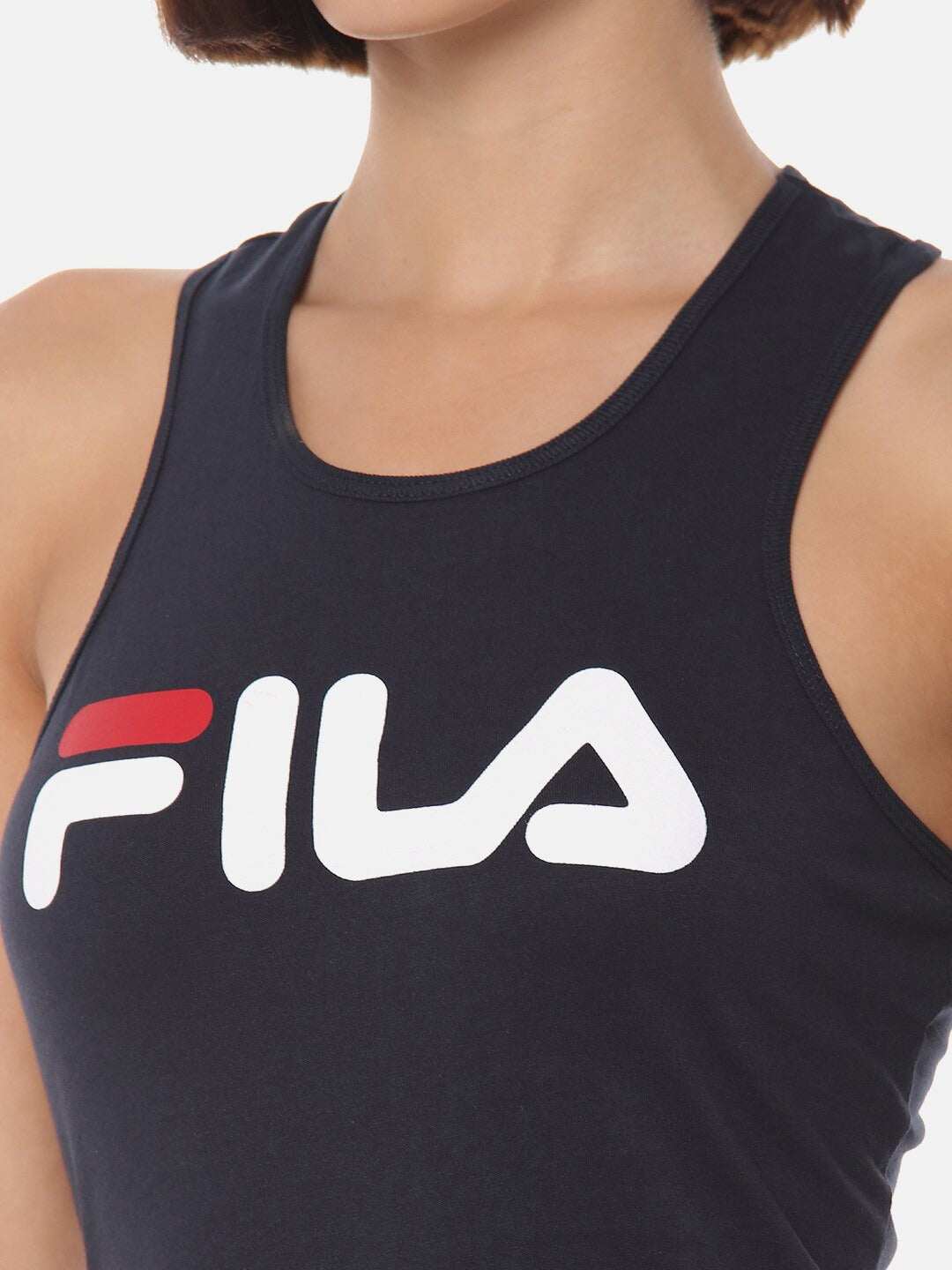 Fila Peacoat Daisy Women's Logo Tank Top