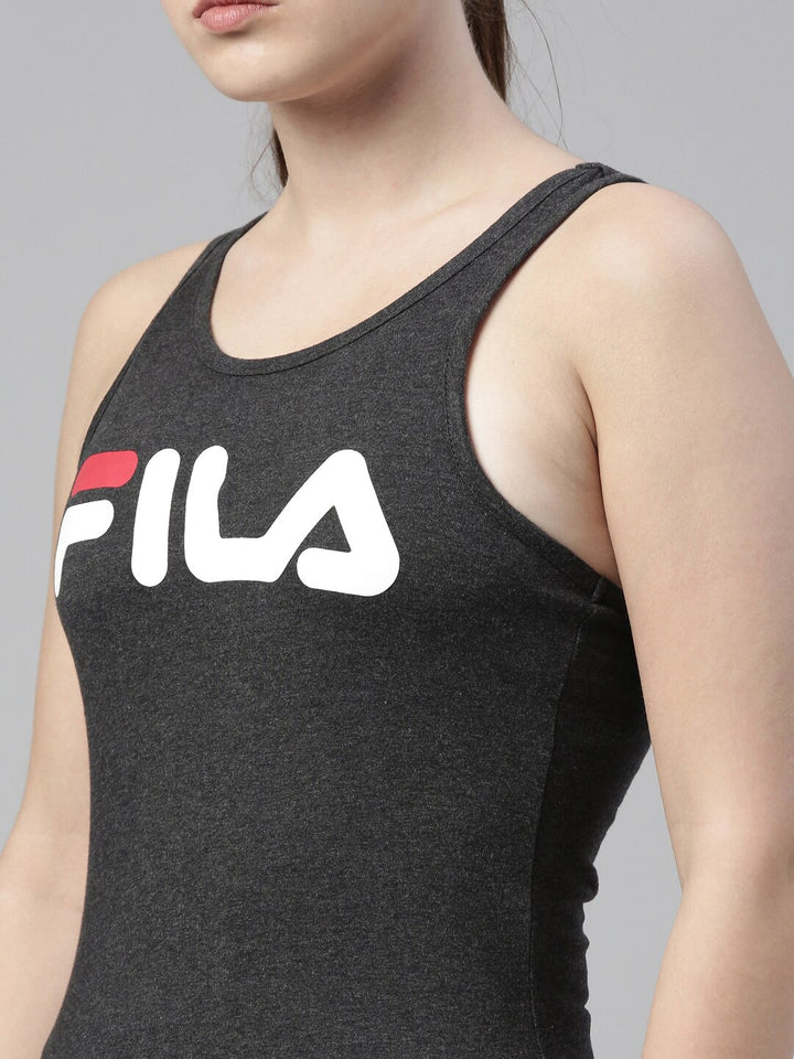 Fila Peacoat Daisy Women's Logo Tank Top