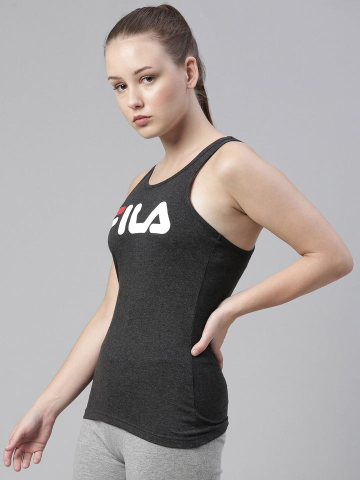Fila Peacoat Daisy Women's Logo Tank Top