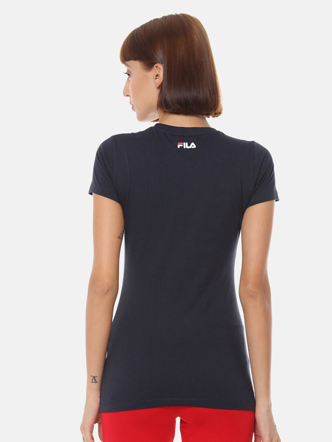 Fila White Rosemary Women's Logo T-Shirt