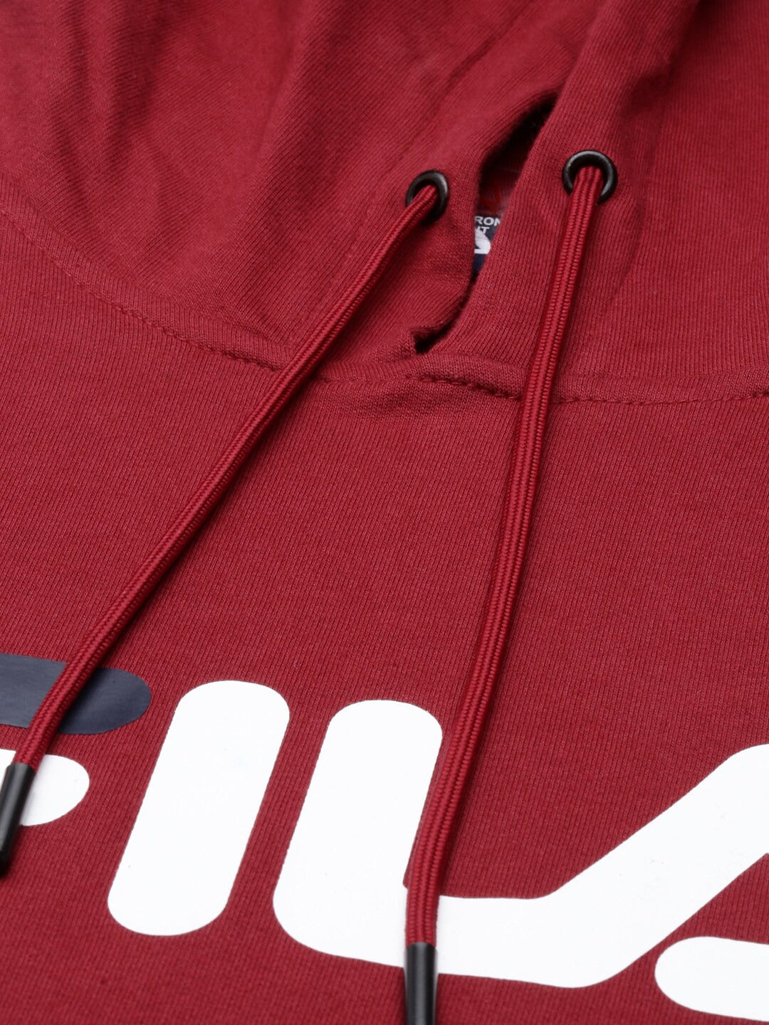 Fila Black Hornbill Men's Logo Hoodie