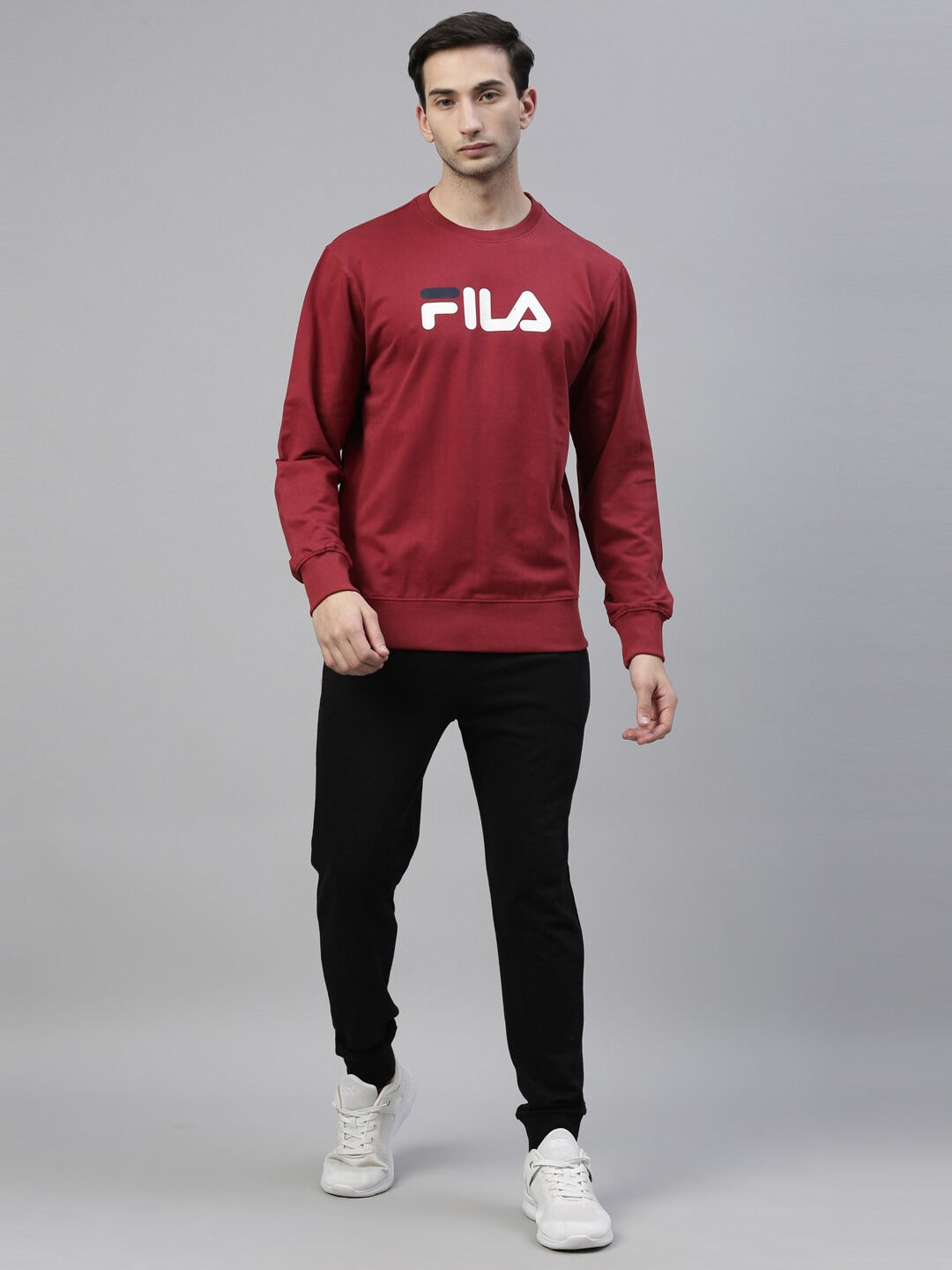 Fila Black Hawk Men's Logo Sweatshirt