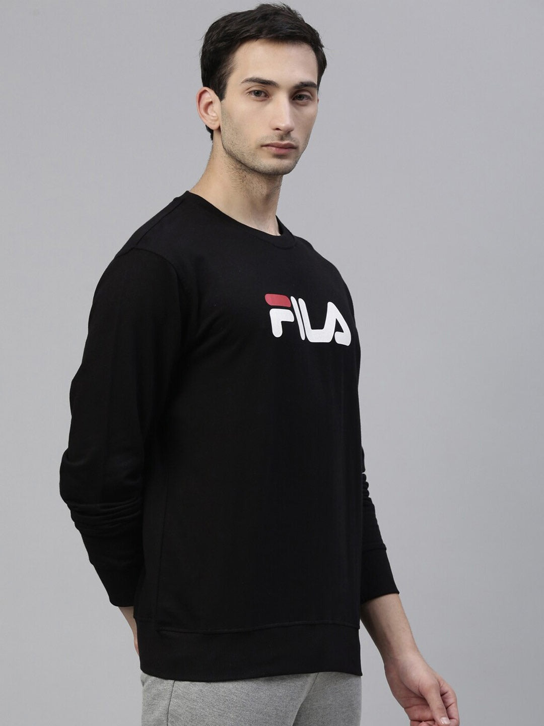 Fila Black Hawk Men's Logo Sweatshirt