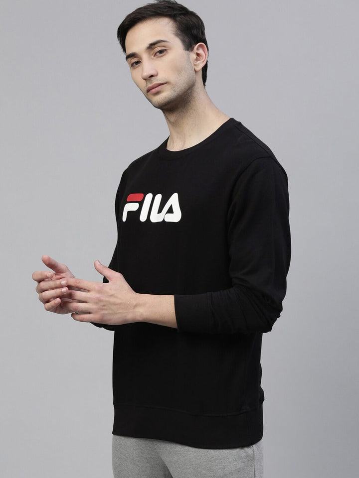 Fila Black Hawk Men's Logo Sweatshirt