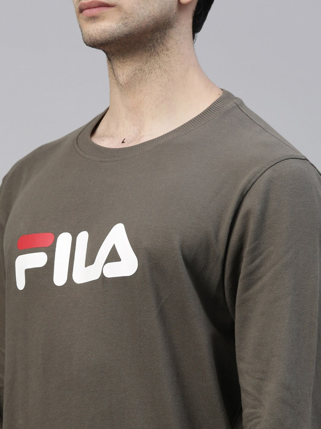 Fila Black Hawk Men's Logo Sweatshirt