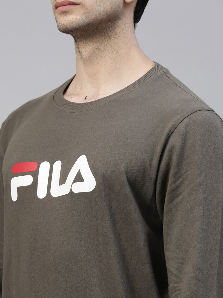 Fila Black Hawk Men's Logo Sweatshirt