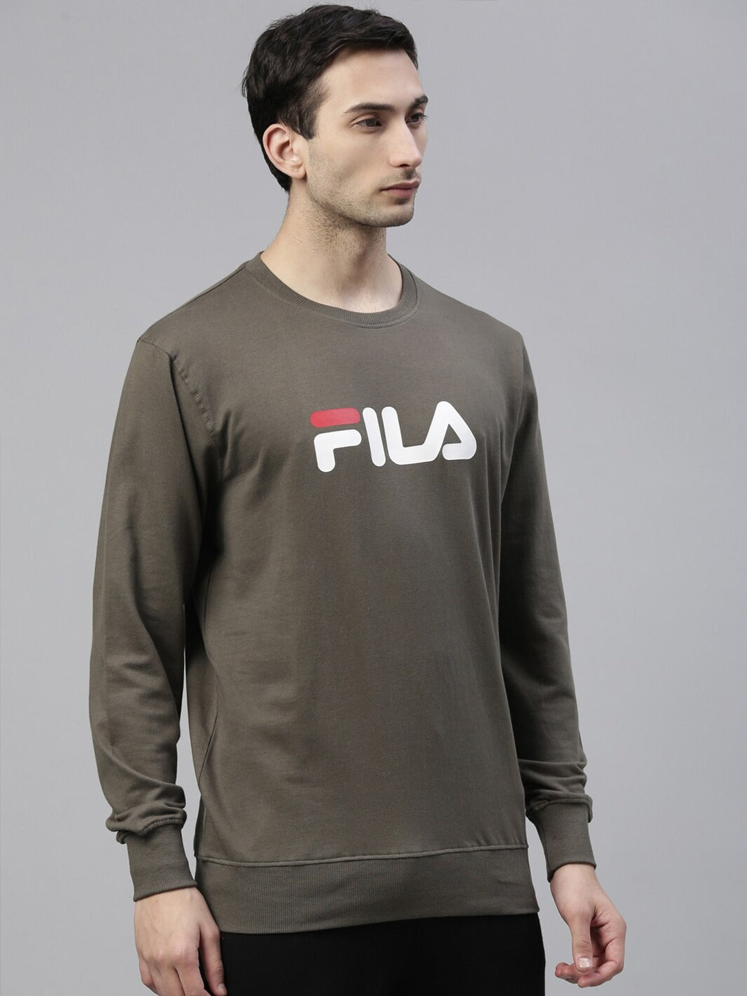 Fila Black Hawk Men's Logo Sweatshirt