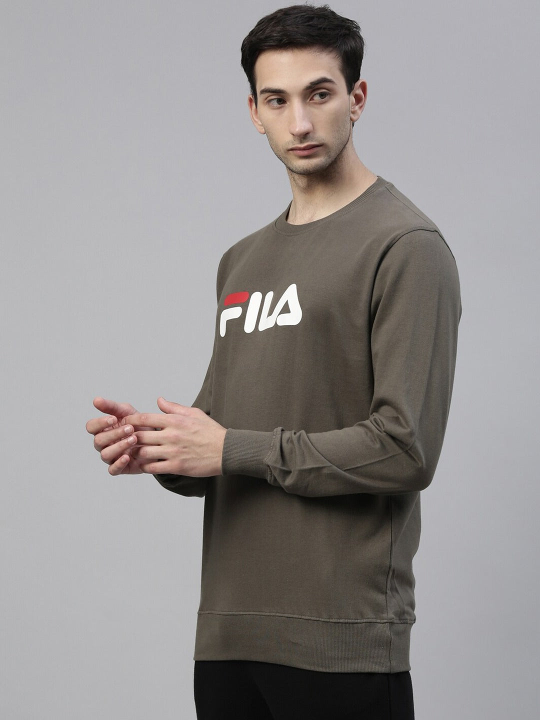Fila Black Hawk Men's Logo Sweatshirt