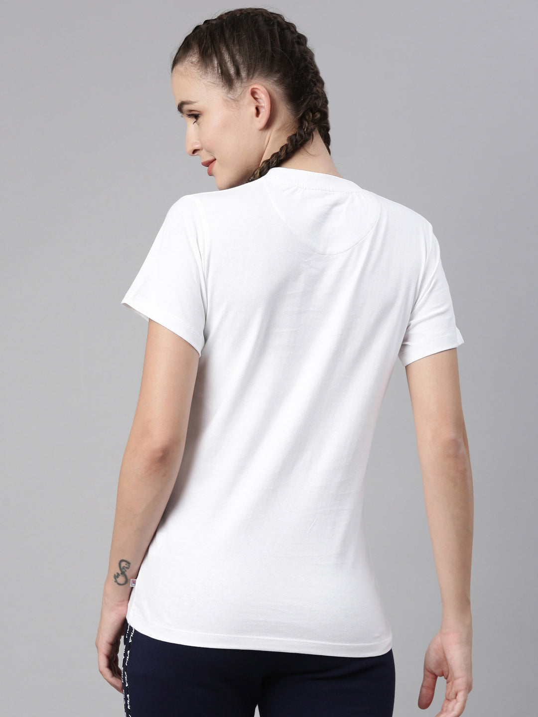 Fila Black Laura Women's Boxy Tee