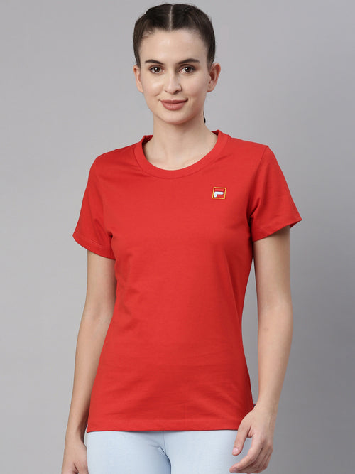 Fila Black Laura Women's Boxy Tee