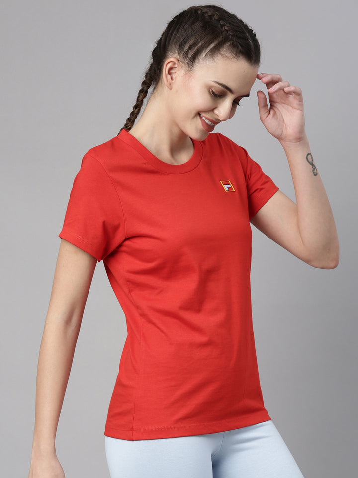Fila Black Laura Women's Boxy Tee