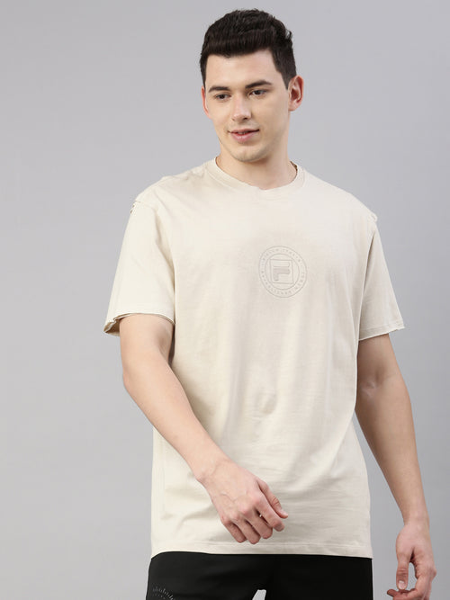 Fila Grey Brig Men's Graphic T-Shirts