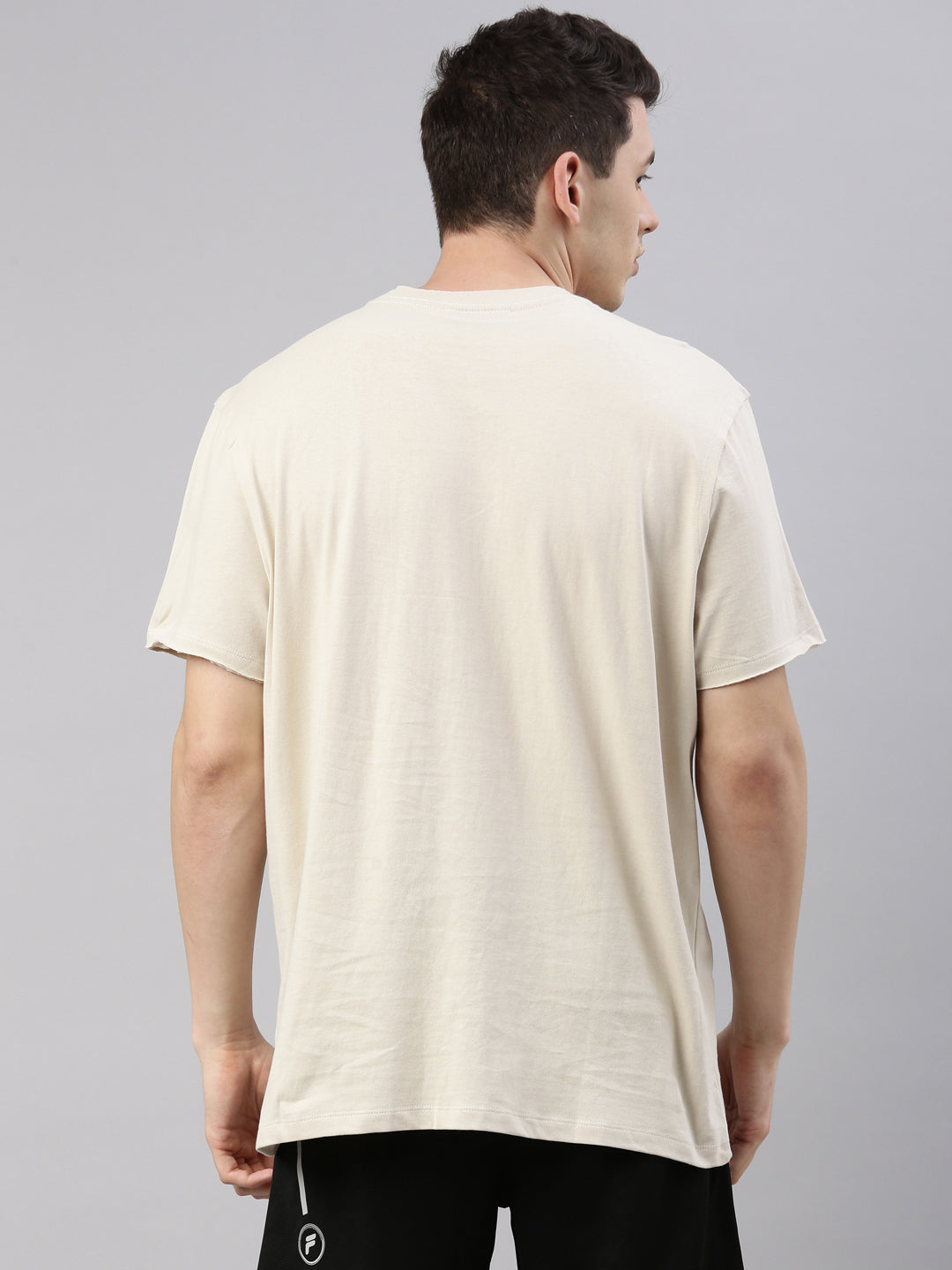 Fila Grey Brig Men's Graphic T-Shirts