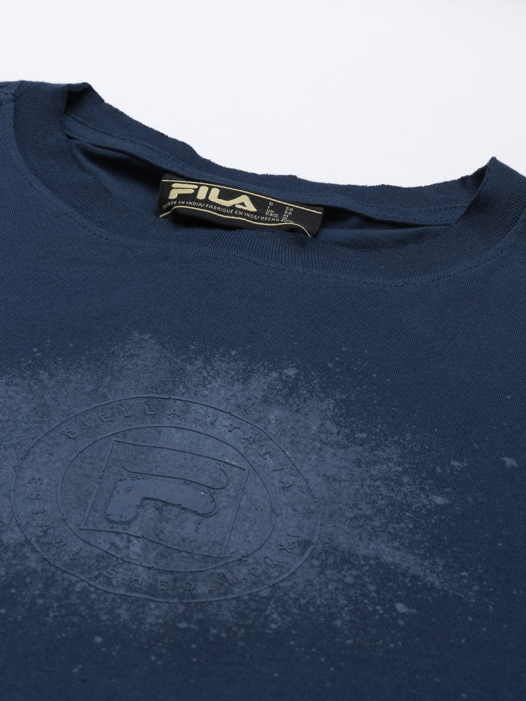 Fila Grey Brig Men's Graphic T-Shirts