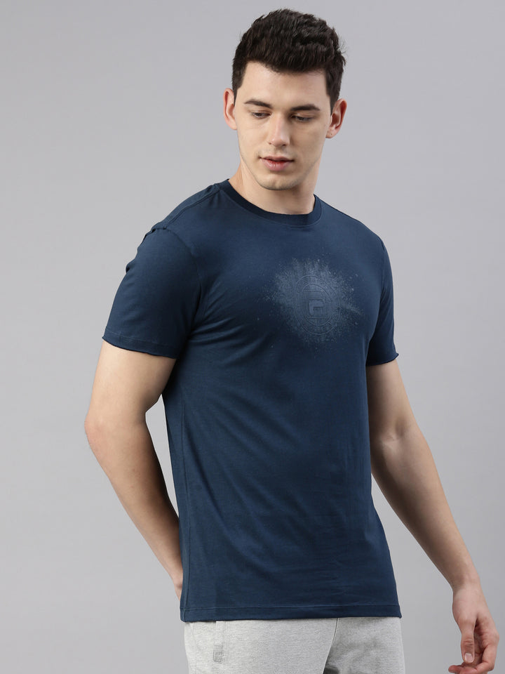 Fila Grey Brig Men's Graphic T-Shirts