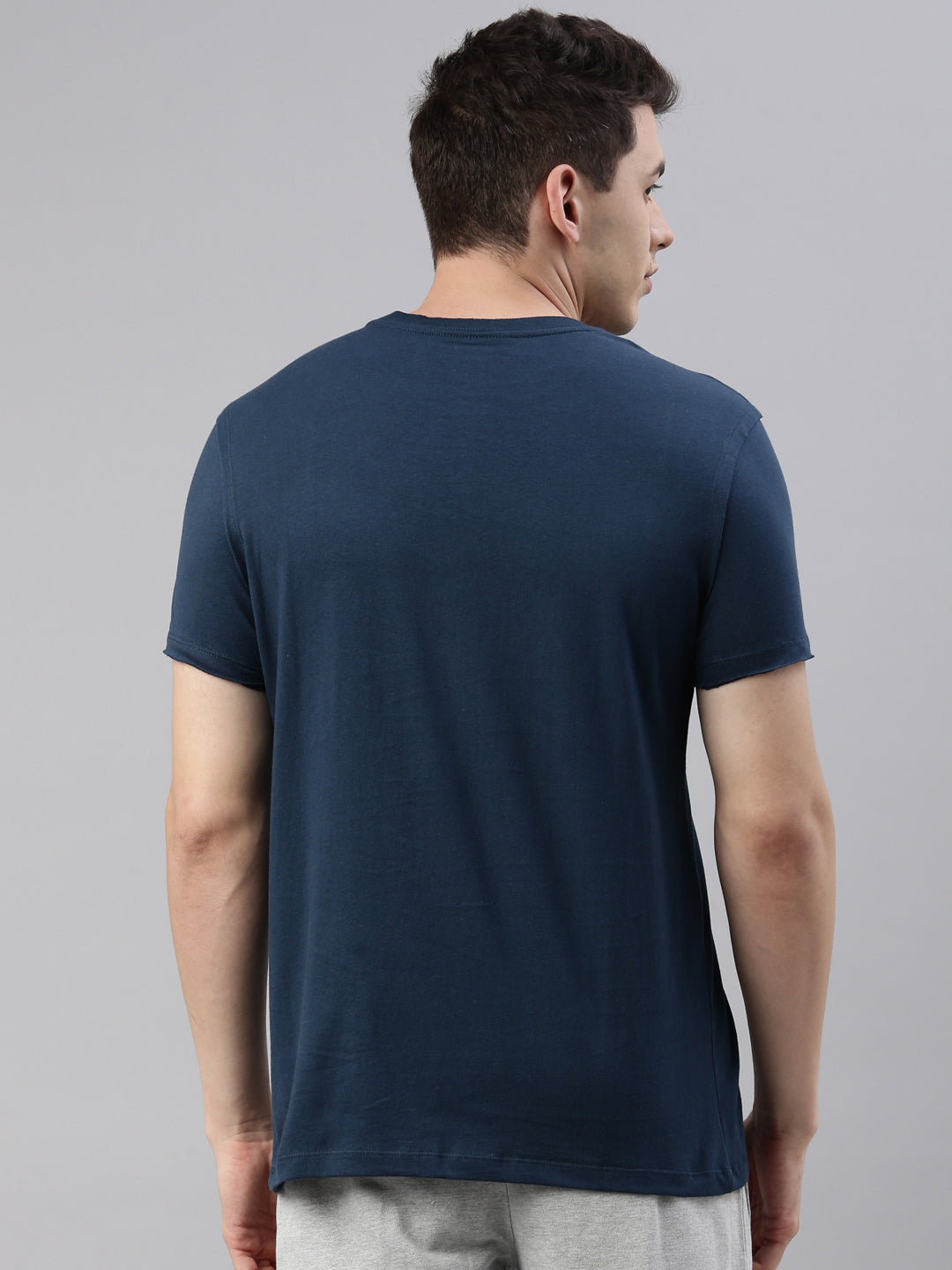 Fila Grey Brig Men's Graphic T-Shirts