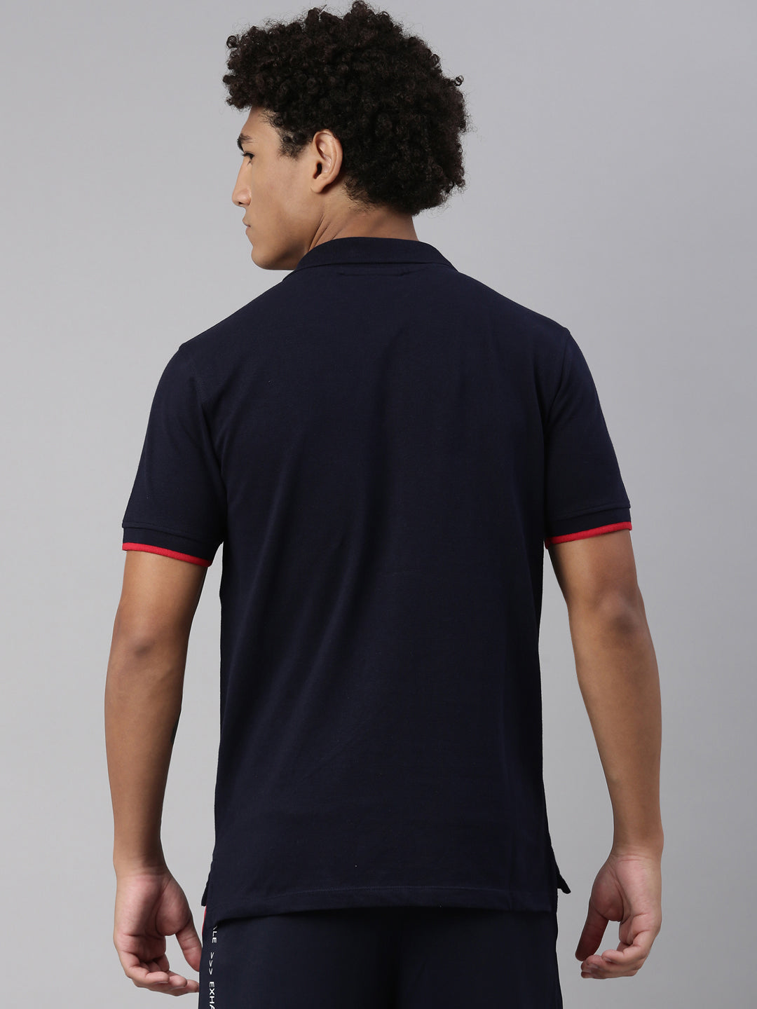 Fila White Custom Men's Solid Polo