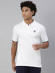 Fila Red Custom Men's Solid Polos