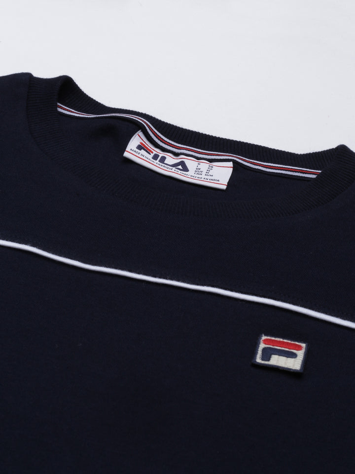 Fila Black Terrinda Tee Men's Cut and Sew T-Shirts