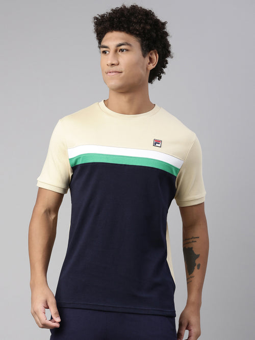 Fila Black Exempt Men's Cut and Sew T-Shirt