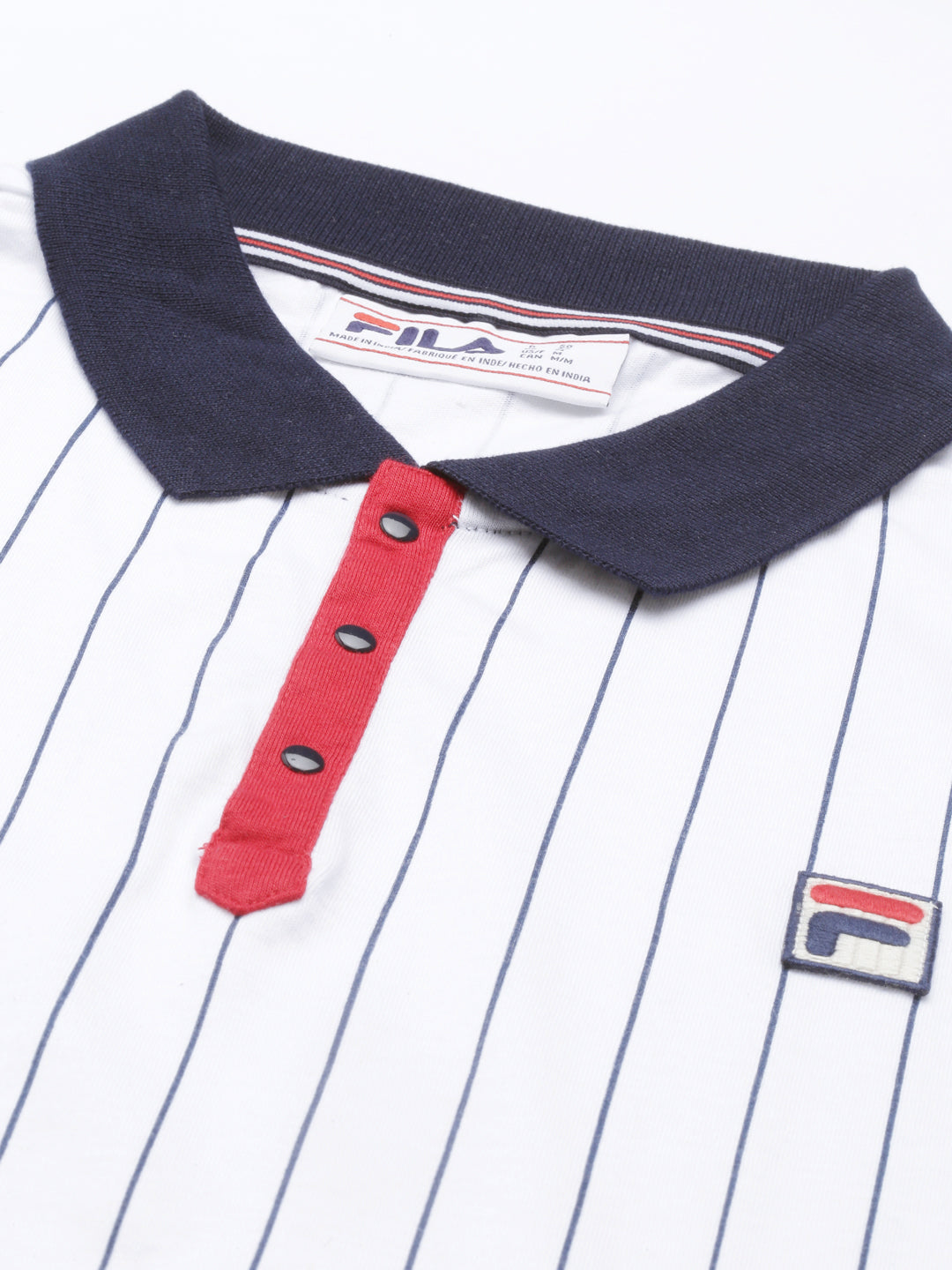 Fila Black BB1 Men's Stripe Polo