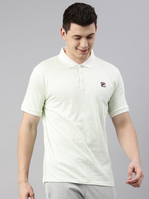 Fila Black BB1 Men's Stripe Polo