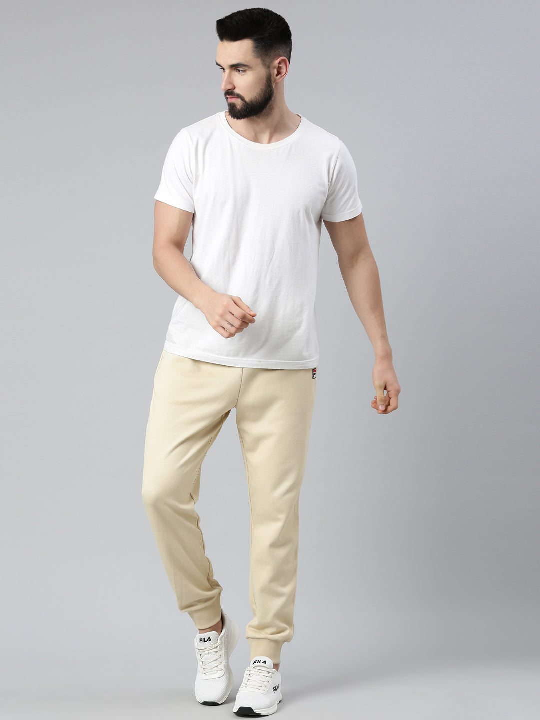 Fila Grey Andre Men's Cuffed Jogger