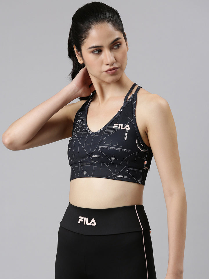 Fila Grey Looci Women's Sports Bra