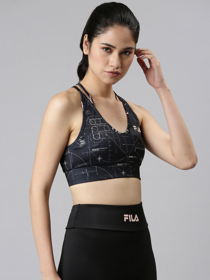 Fila Grey Looci Women's Sports Bra