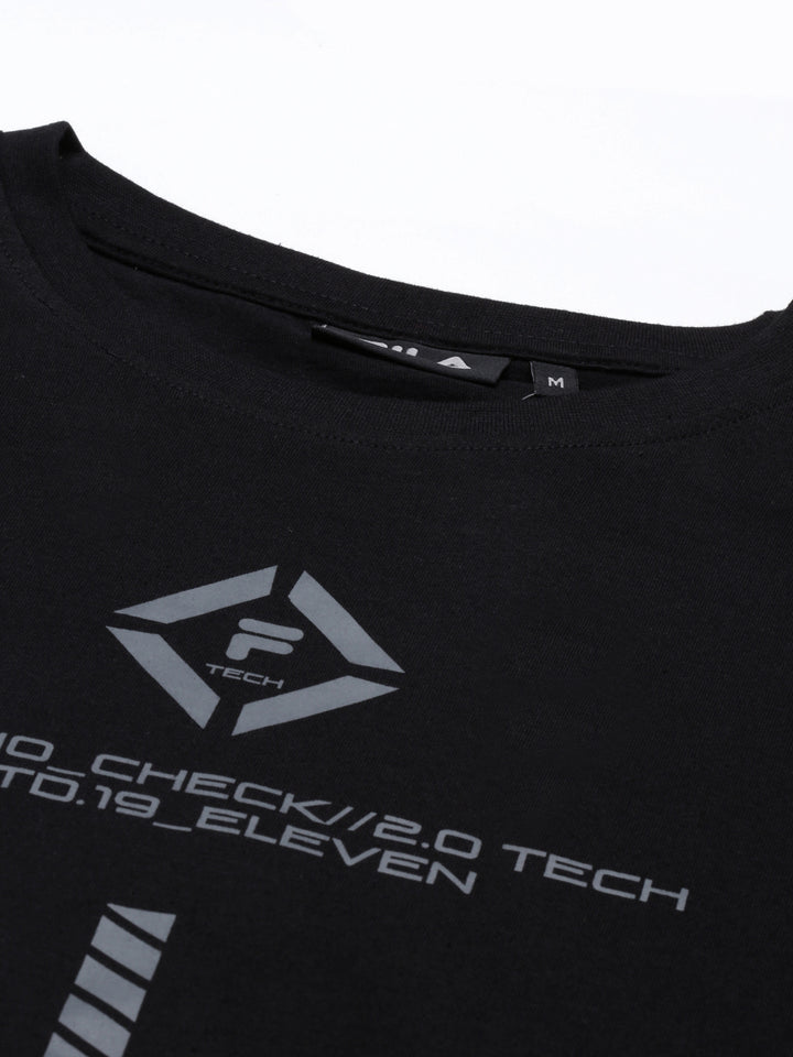 Fila Red Trider Men's Graphic T-Shirts
