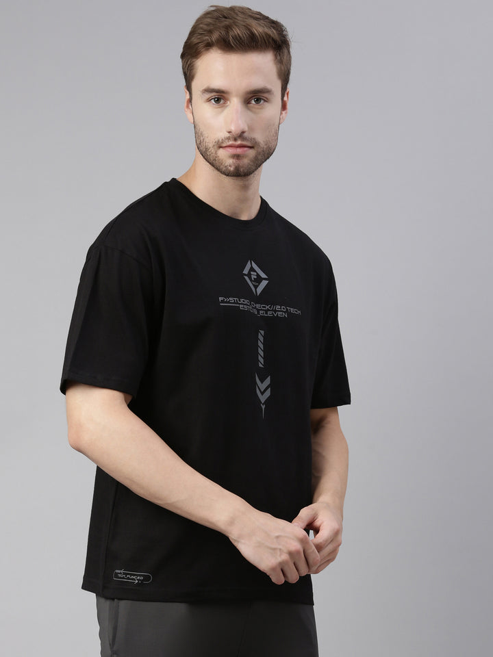 Fila Red Trider Men's Graphic T-Shirts