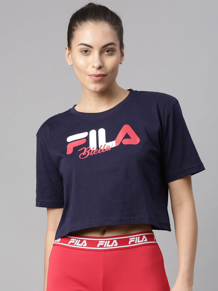 Fila White Rubiro Women's Boxy T-Shirt