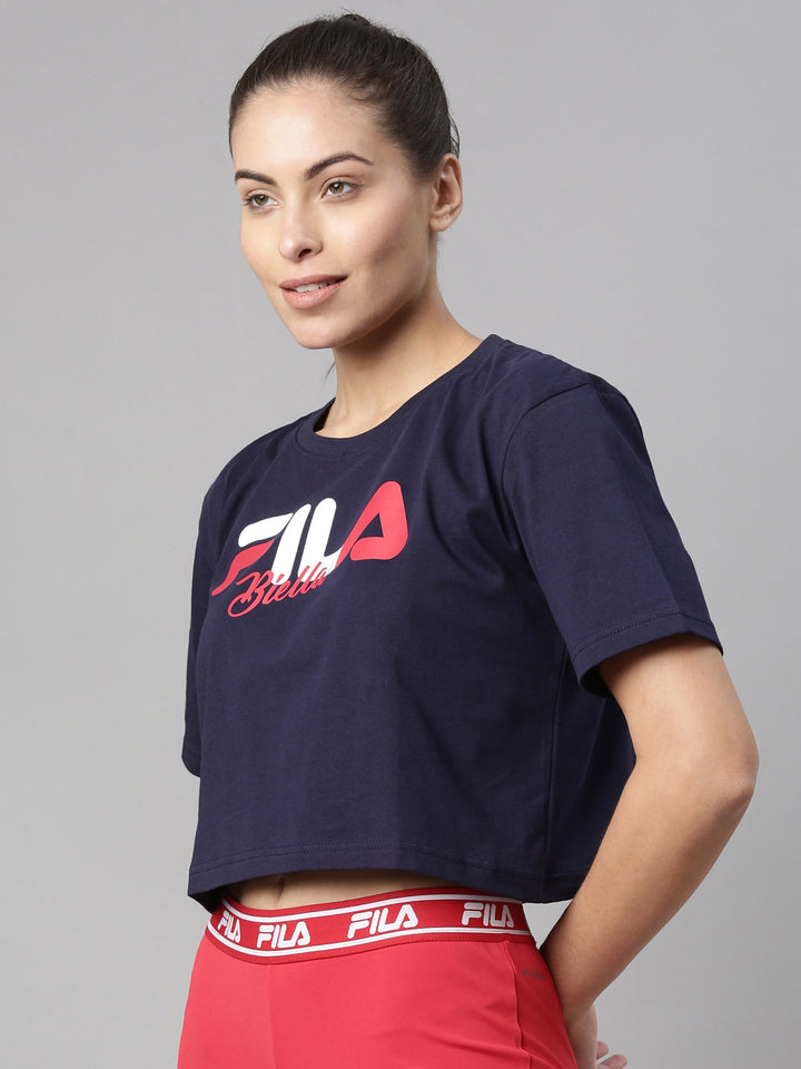 Fila White Rubiro Women's Boxy T-Shirt