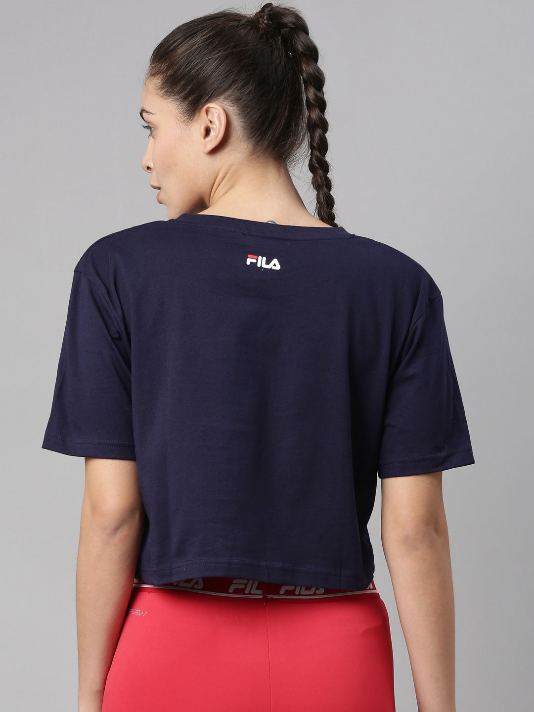 Fila White Rubiro Women's Boxy T-Shirt