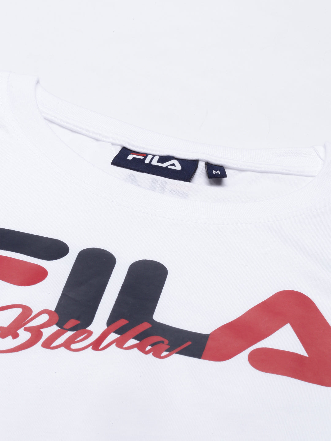 Fila White Rubiro Women's Boxy T-Shirt