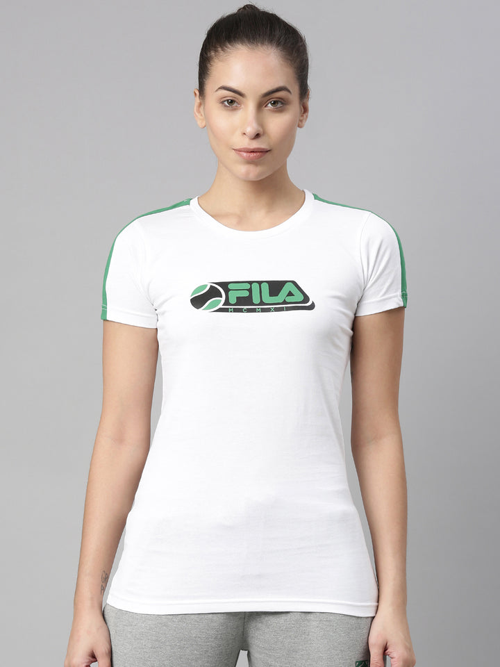 Fila Grey Lacew Women's Graphic T-Shirt