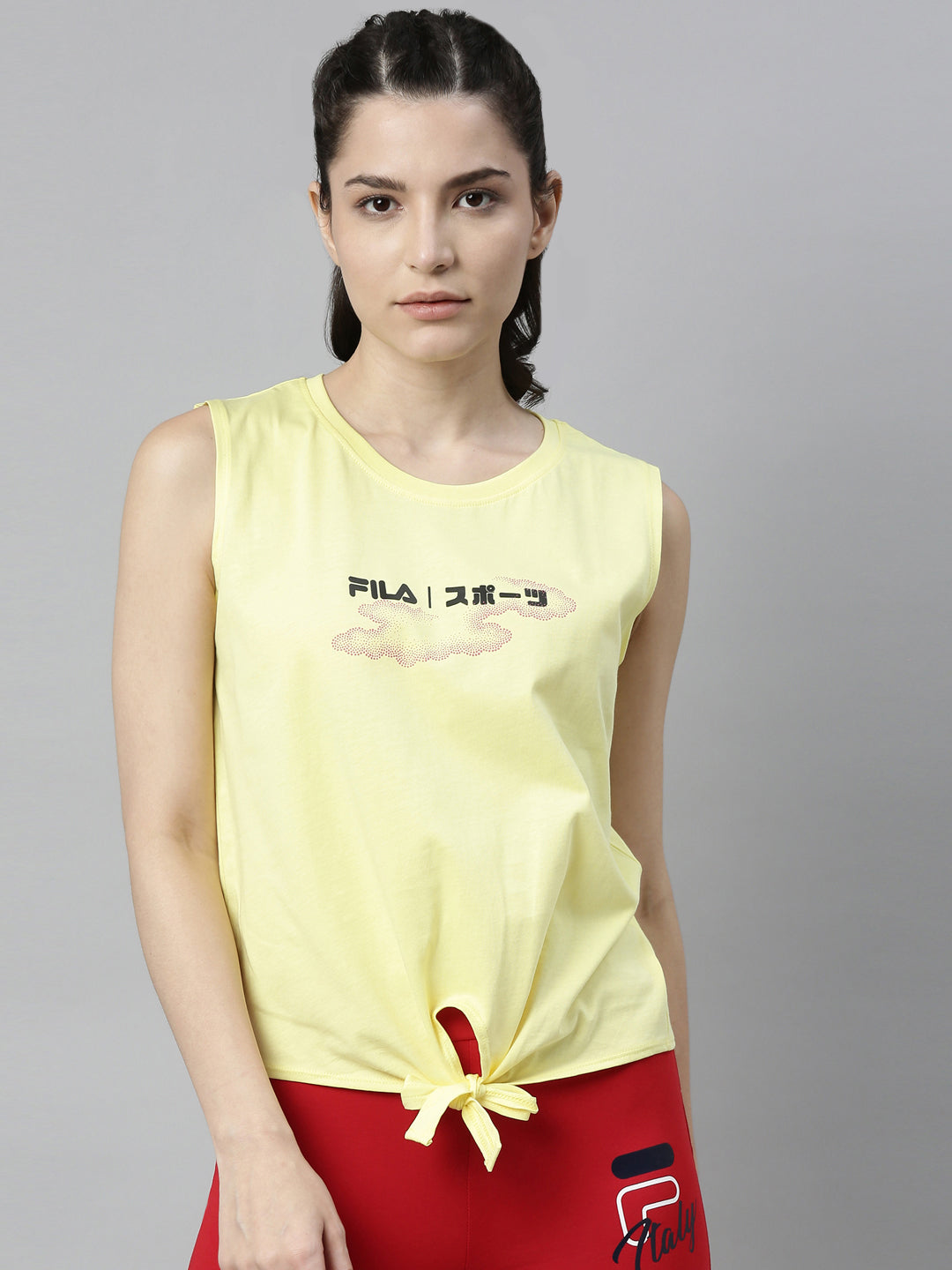 Fila Grey Pafor Women's Singlet
