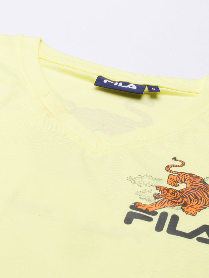 Fila Grey Puger Women's V Neck