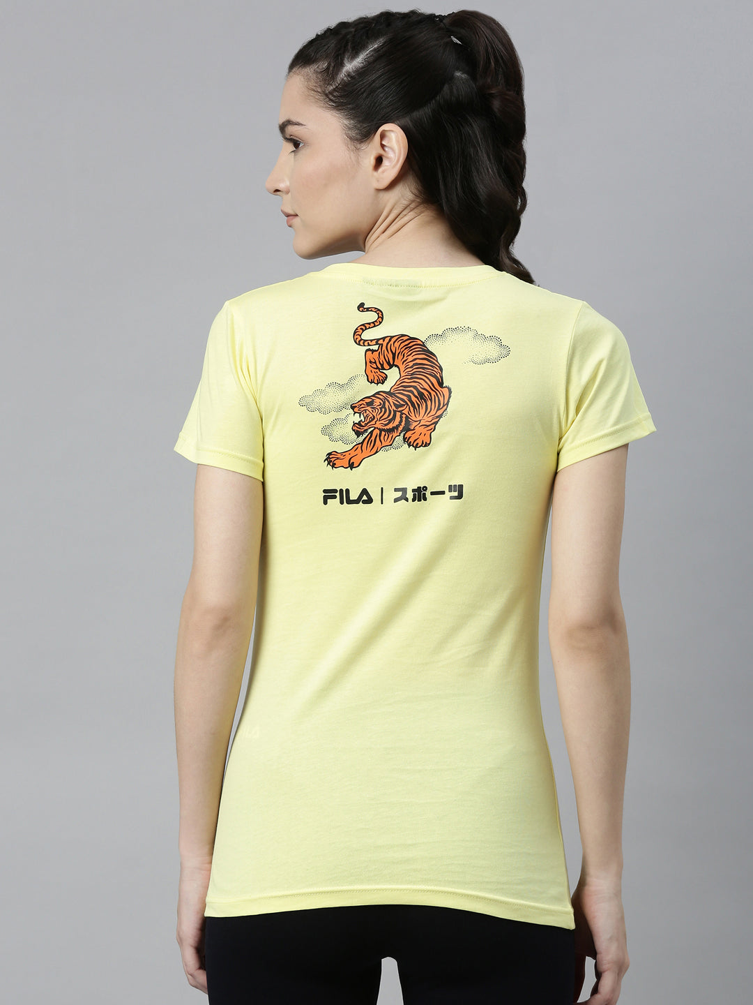 Fila Grey Puger Women's V Neck