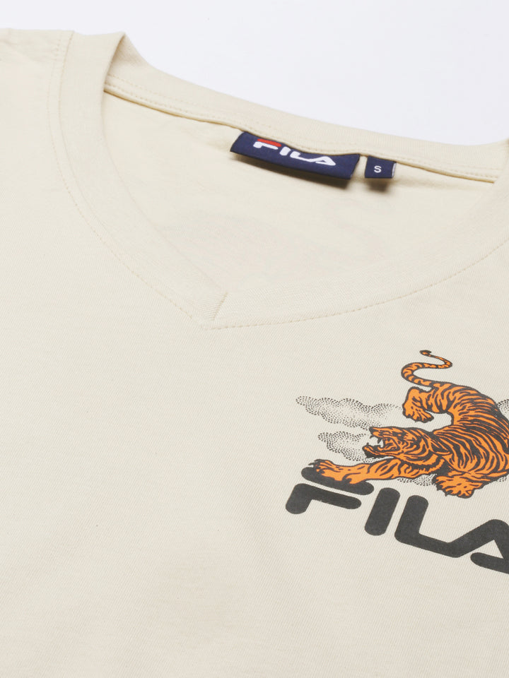 Fila Black Puger Women's V Neck