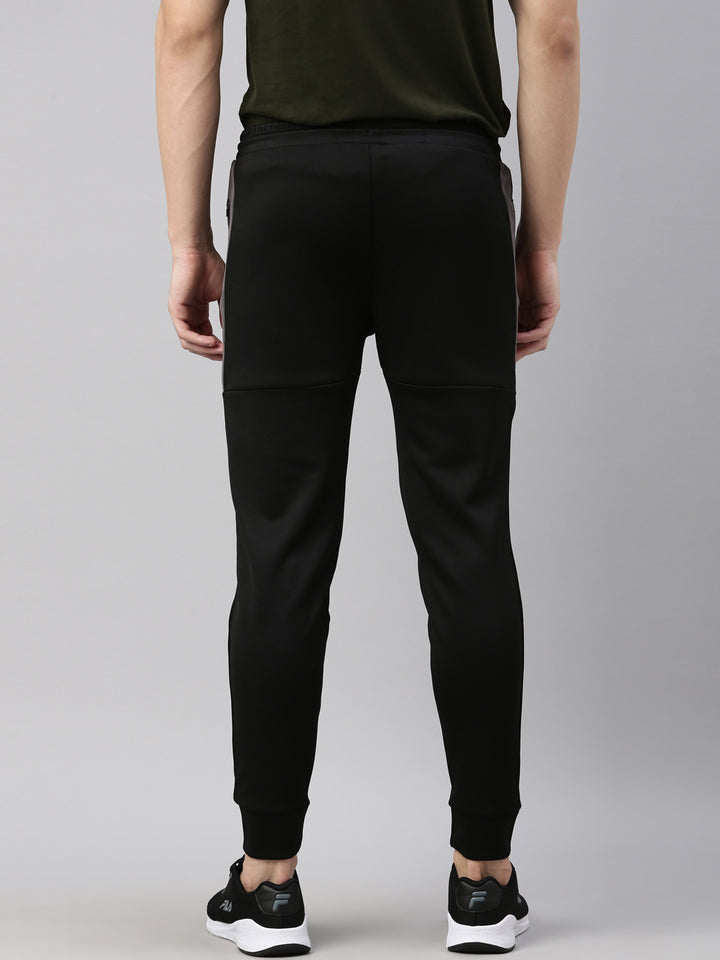 Fila Black Breza Men's Cuffed Joggers