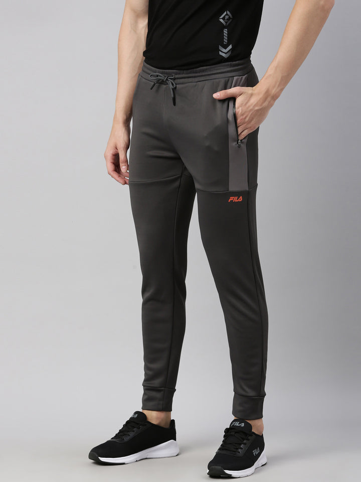 Fila Black Breza Men's Cuffed Joggers