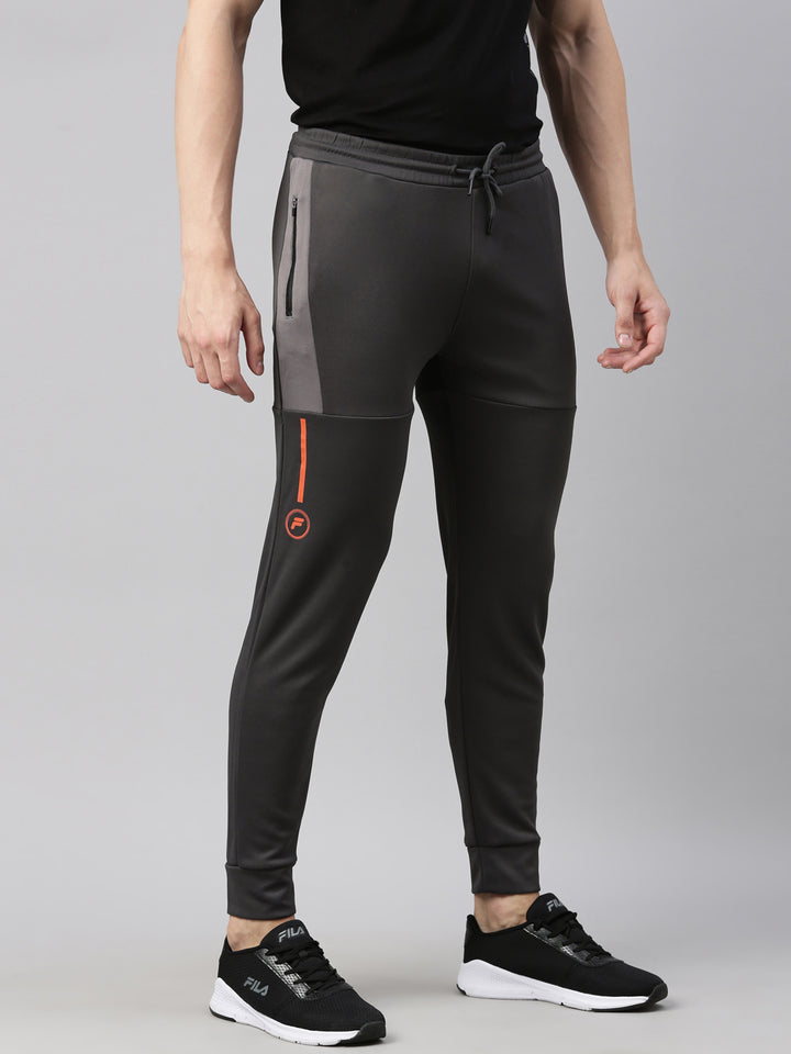 Fila Black Breza Men's Cuffed Joggers
